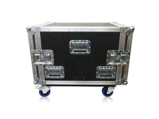 10U Foam Shockmount Rack With Wheels