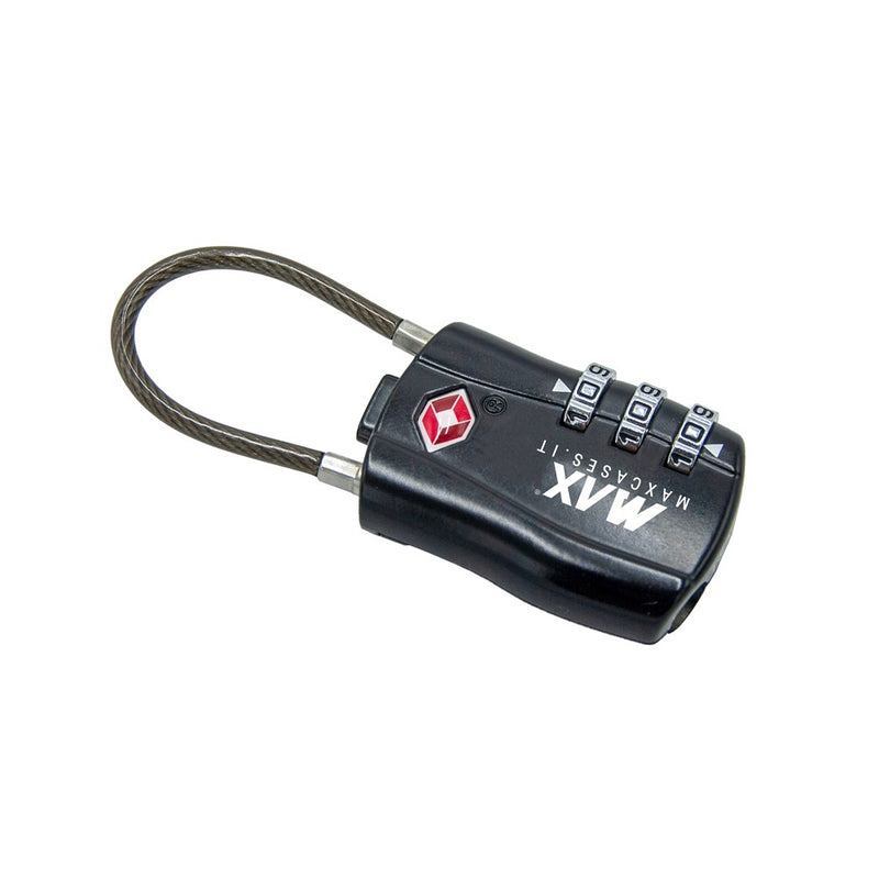 MAX Cases - TSA Padlock With Flexable Shackel