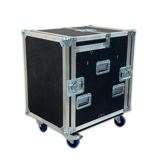 Livesound - LS19PDW-S - 19" Rack Workstation Case With Screen Mount.