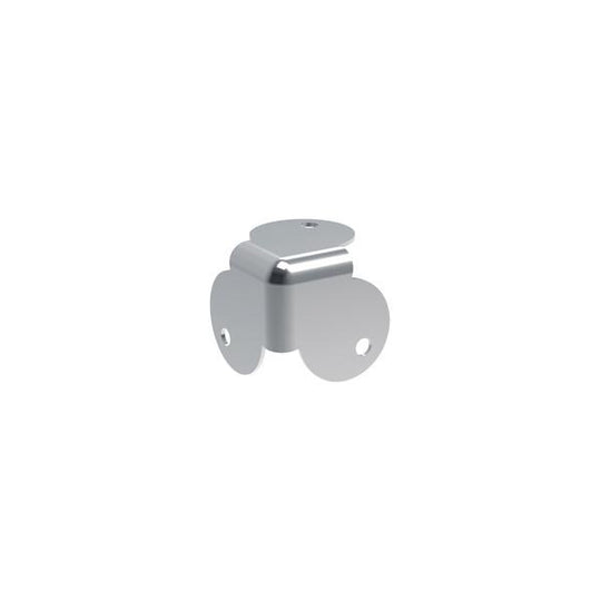 Penn Elcom - C0665 - Mini Chrome Flat Corner with 4mm Radius