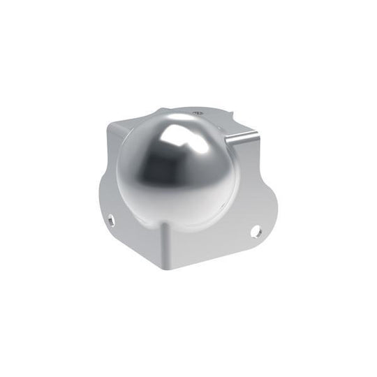 Penn Elcom - C1346Z - PennBrite Brace Ball Corner with 30mm Offset on One Leg and 1.5mm Radius