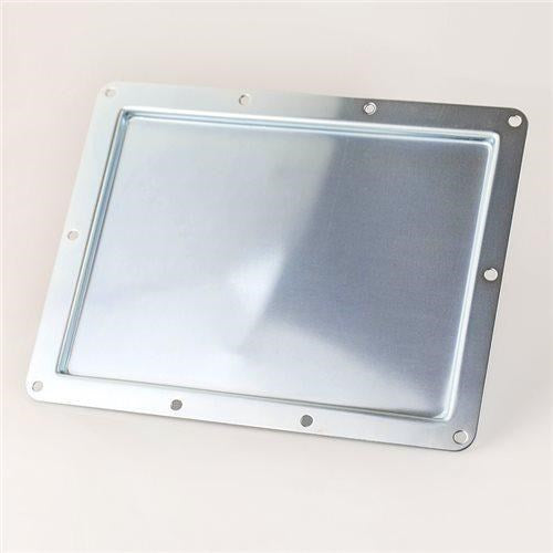 Penn Elcom - D2115Z - Recessed Label Dish for Self-Adhesive Tour Labels - Zink