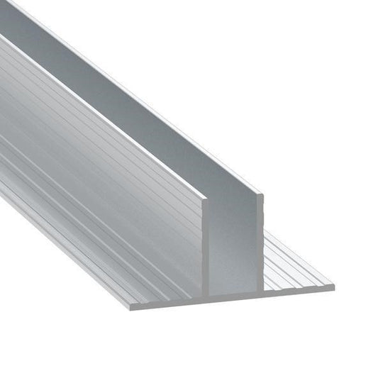 Penn Elcom - E2226 - Hat-Shaped Divider Extrusion For 9mm Panels - Sold as a 4M Length.