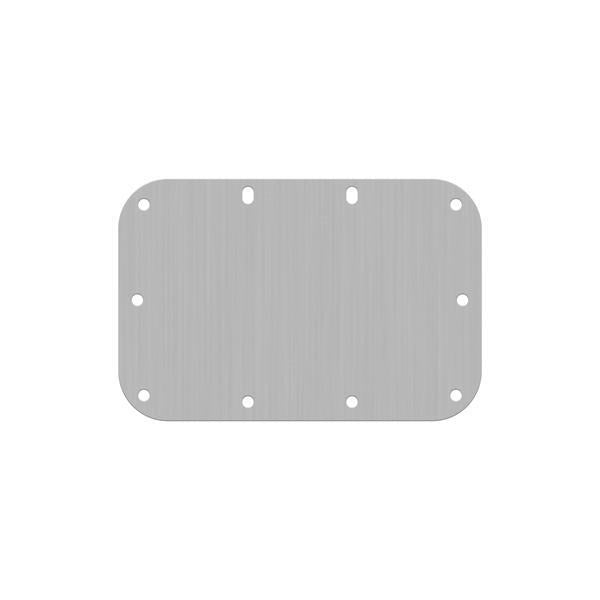 Penn Elcom - H1085 - Solid Backplate for Medium Recessed Handles