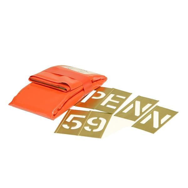 Penn Elcom - M1475 - 76 Piece Stencil 25mm/1 Set including Wallet.