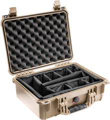 Pelican Cases - 1450 Protector Case - Internal dimensions: 372 x 260 x 155 mm.