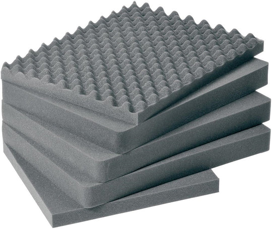 Pelican 1431 Foam Set for Pelican, 1430 Case, Gray - 5 pack