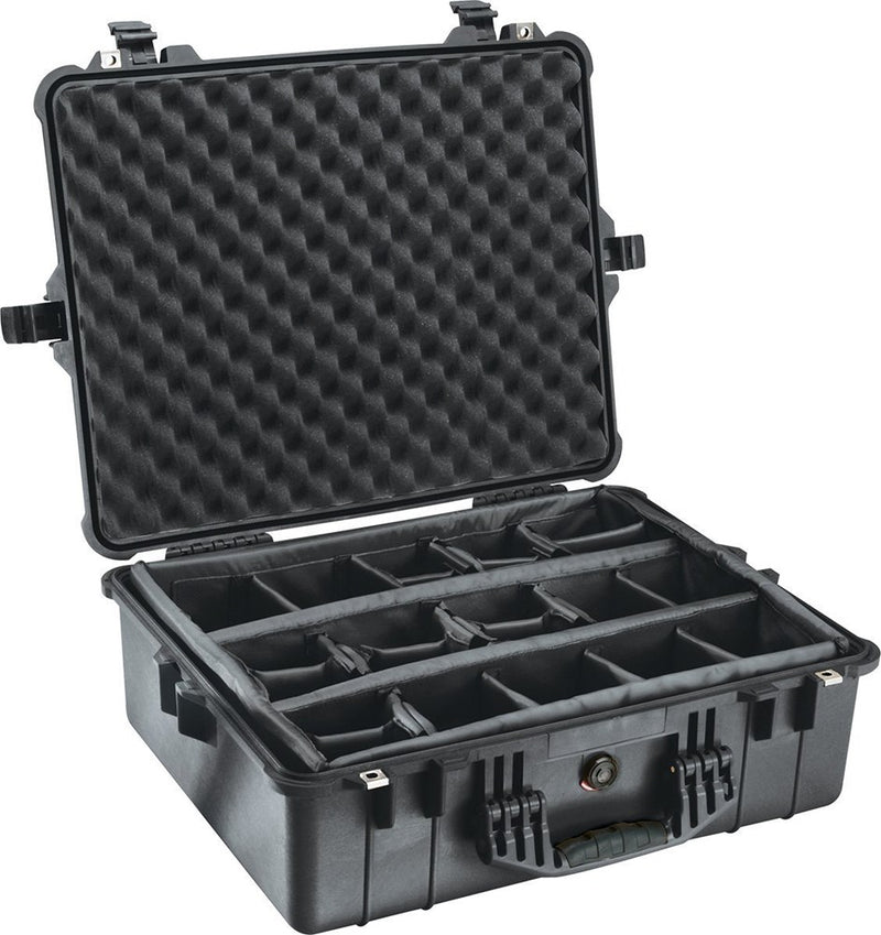 Pelican Cases - 1600 Protector Case - Internal dimensions: 546 x 420 x 203 mm.