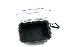 Pelican Cases - 1010 Micro Cases Black/Clear