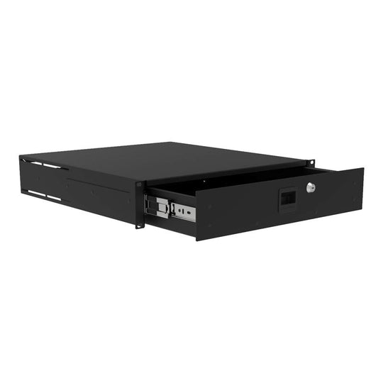 Penn Elcom - R2293-18-2UK - 2RU 18" Deep Tour Grade Heavy Duty Rack Drawer