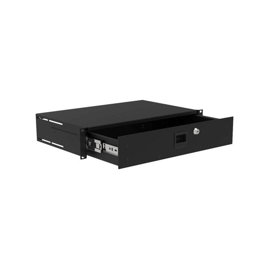 Penn Elcom - R2293-10-2UK - 2RU 10" Deep Tour Grade Heavy Duty Rack Drawer