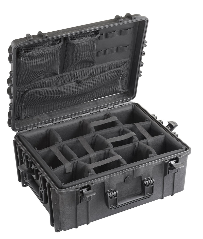 MAX Cases - MAX540H245 - Internal dimensions: 538 x 405 x 245 mm.